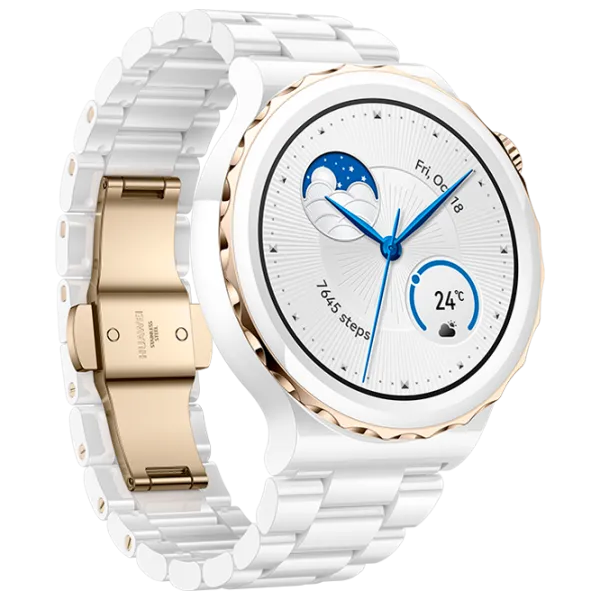 Умные часы Huawei Watch GT 3 Pro 1.32"/ 43 мм/ Белый - Белый photo 3
