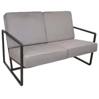 Canapea DecoPrim Milton (0003263) Catifea/ Dark Gray photo 2