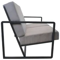 Canapea DecoPrim Milton (0003263) Catifea/ Dark Gray photo 3