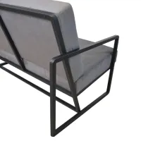 Canapea DecoPrim Milton (0003263) Catifea/ Dark Gray photo 6