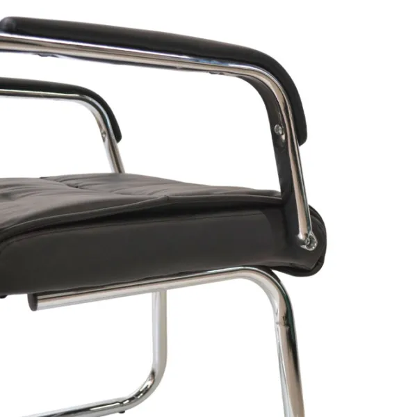 Офисное кресло DecoPrim F-81 ЭКО Кожа/ Черный photo 6 Офисное кресло DecoPrim F-81 ЭКО Кожа/ Черный photo 6