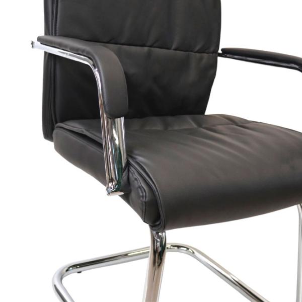 Офисное кресло DecoPrim F-81 ЭКО Кожа/ Черный photo 7 Офисное кресло DecoPrim F-81 ЭКО Кожа/ Черный photo 7