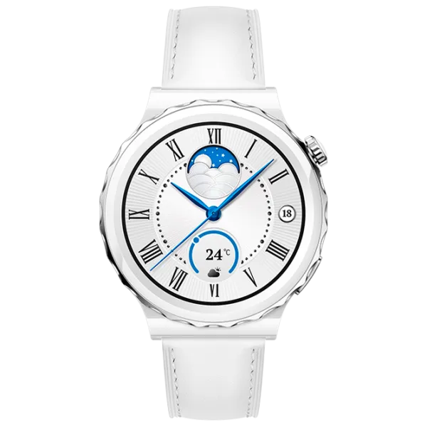 Ceas inteligent Huawei Watch GT 3 Pro 1.32"/ 43 mm/ White - White photo 2