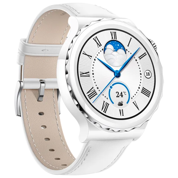 Ceas inteligent Huawei Watch GT 3 Pro 1.32"/ 43 mm/ White - White photo 3