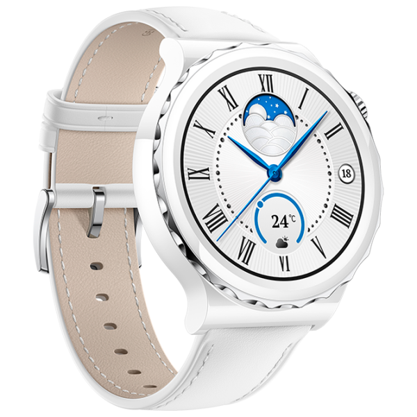 Ceas inteligent Huawei Watch GT 3 Pro 1.32"/ 43 mm/ White - White photo 3