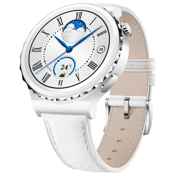 Ceas inteligent Huawei Watch GT 3 Pro 1.32"/ 43 mm/ White - White photo 7