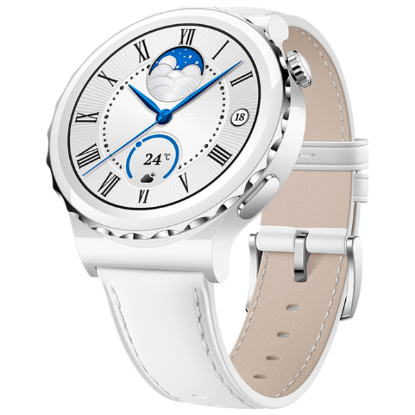Ceas inteligent Huawei Watch GT 3 Pro 1.32"/ 43 mm/ White - White photo 7