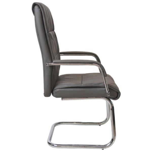 Офисное кресло DecoPrim F-81 ЭКО Кожа/ Серый photo 3 Офисное кресло DecoPrim F-81 ЭКО Кожа/ Серый photo 3