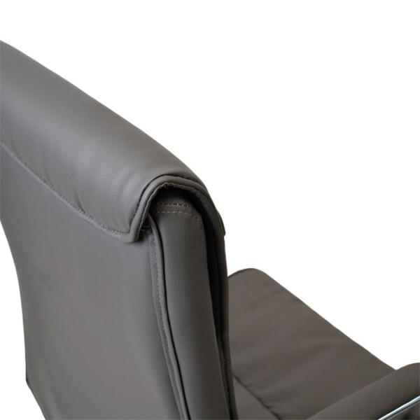 Офисное кресло DecoPrim F-81 ЭКО Кожа/ Серый photo 5 Офисное кресло DecoPrim F-81 ЭКО Кожа/ Серый photo 5