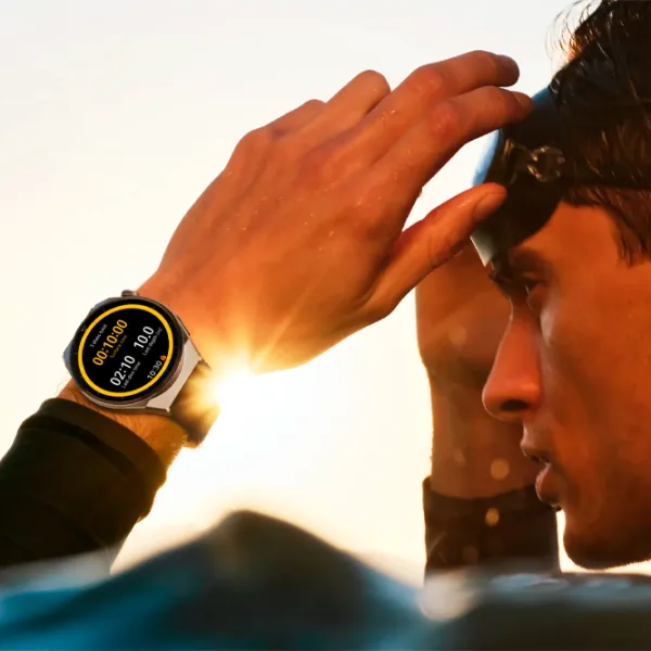 Умные часы Huawei Watch GT 3 Pro 1.43"/ ODN-B19/ Серебристый Черный photo 6