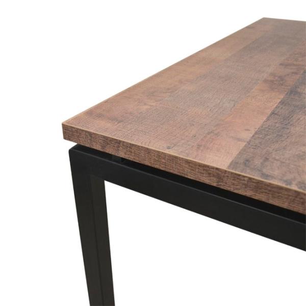 Masă de birou DecoPrim Rina PAL/ Black photo 4