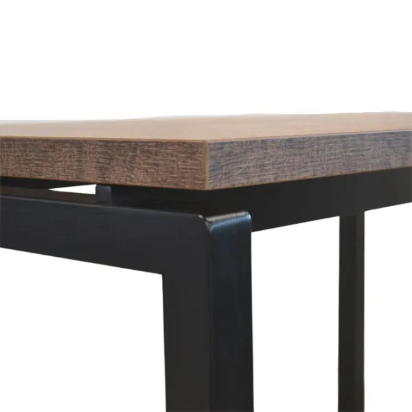 Masă de birou DecoPrim Rina PAL/ Black photo 5