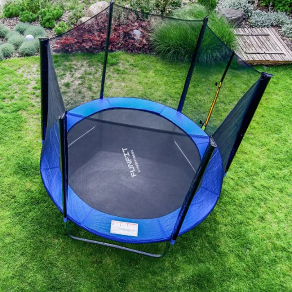 Батут FunFit TMP-8FT Blue/ Диаметр - 252 см photo 4