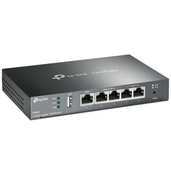 Switch TP-Link ER605 Серый photo 2