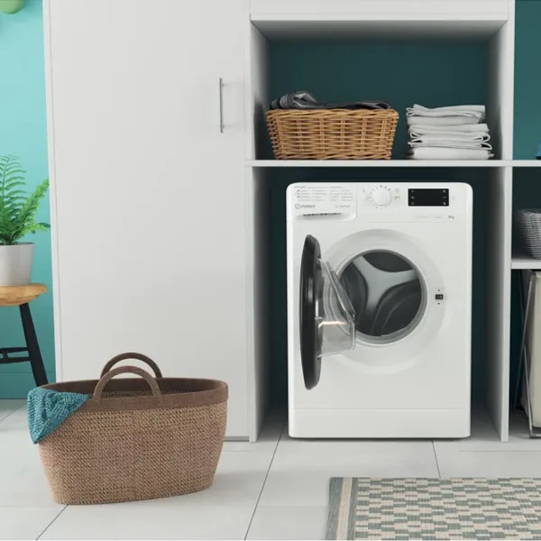 Mașină de spălat Indesit MTWE 91484 WK 9 kg / 1400 rpm / White photo 9