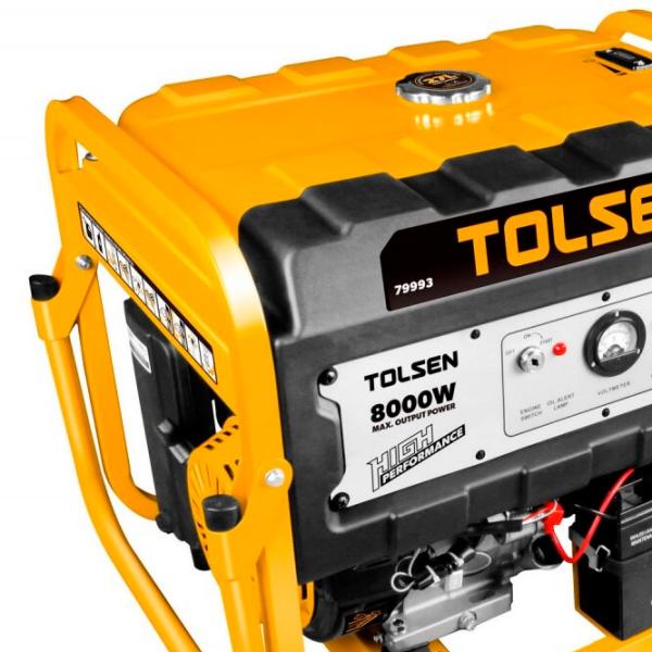 Generator de curent Tolsen 79993 220 V Benzină/ 7.5 kW photo 5