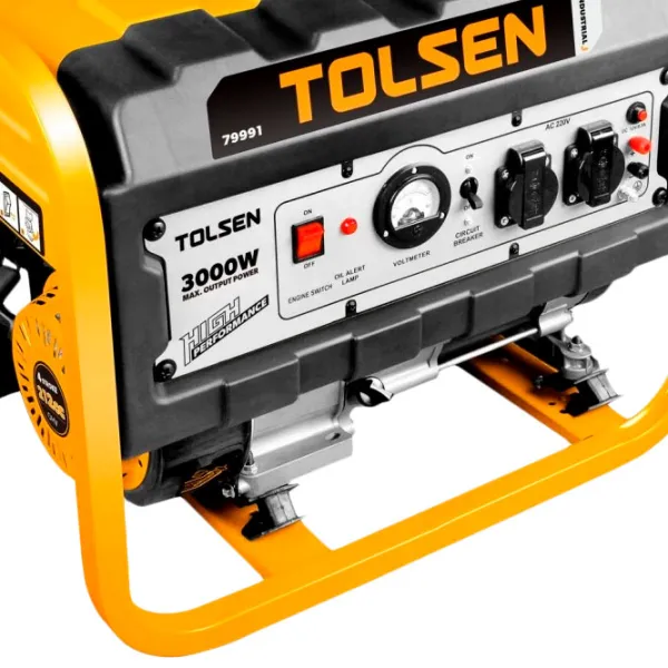 Генератор Tolsen 79991 220 В Бензин/ 2.8 кВт photo 3 Генератор Tolsen 79991 220 В Бензин/ 2.8 кВт photo 3
