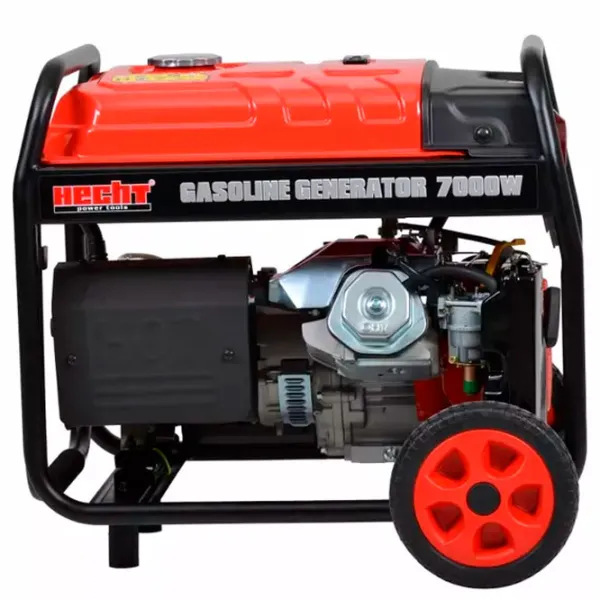 Generator de curent Hecht GG 8000 230/ 400 V Benzină/ 6.5 kW photo 2 Generator de curent Hecht GG 8000 230/ 400 V Benzină/ 6.5 kW photo 2