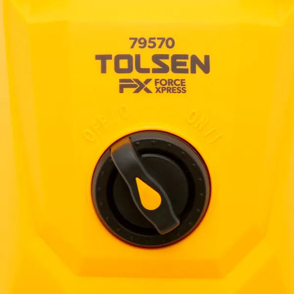 Мойка высокого давления Tolsen 79570 1400 Вт/ Желтый photo 9 Мойка высокого давления Tolsen 79570 1400 Вт/ Желтый photo 9