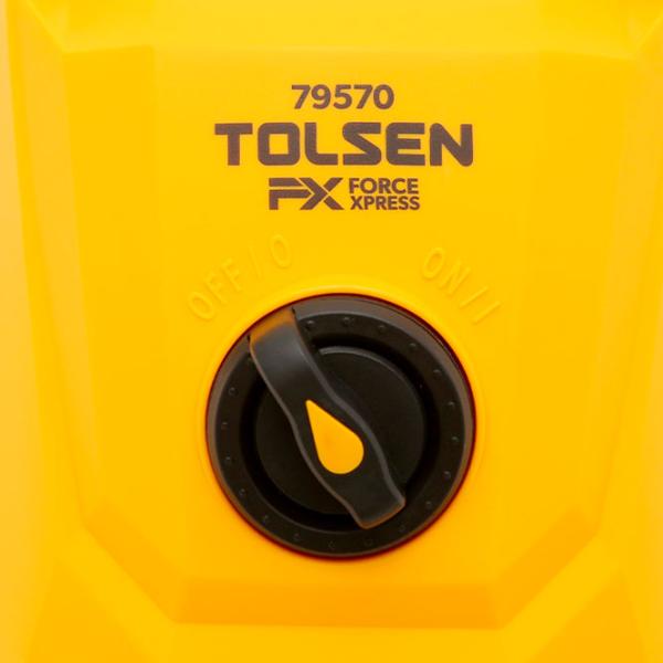 Мойка высокого давления Tolsen 79570 1400 Вт/ Желтый photo 9 Мойка высокого давления Tolsen 79570 1400 Вт/ Желтый photo 9
