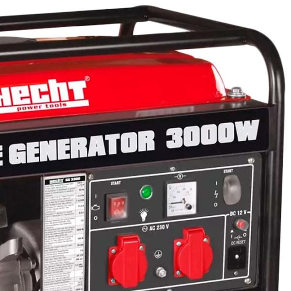 Генератор Hecht GG 3300 230 В Бензин/ 2.6 кВт photo 2