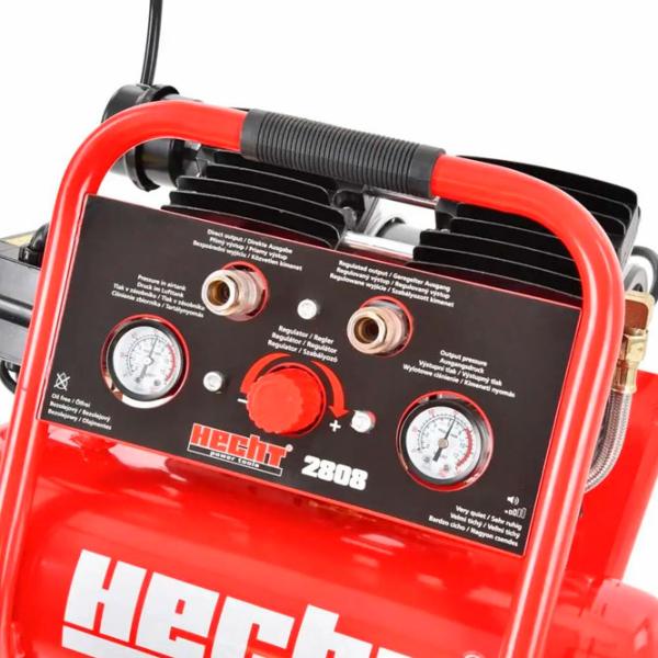 Compresor Hecht 2808 Electric/ Cu piston photo 3 Compresor Hecht 2808 Electric/ Cu piston photo 3