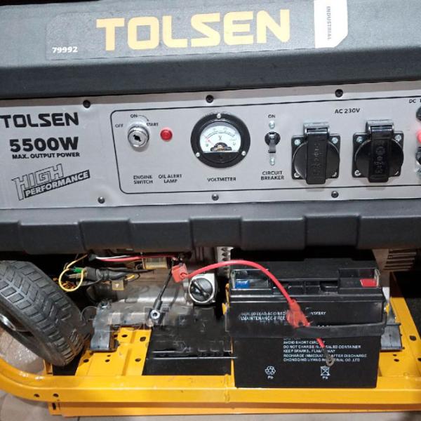 Generator de curent Tolsen 79992 220 V Benzină/ 5 kW photo 5