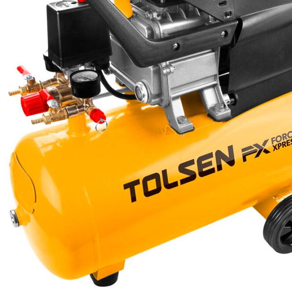 Compresor Tolsen 73125 Electric/ De ulei photo 2