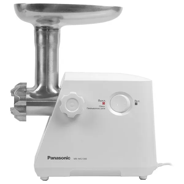 Mașină de tocat carne Panasonic MK-MG1300WTQ 1300 W/ 1.2 kg/ min/ White photo 3