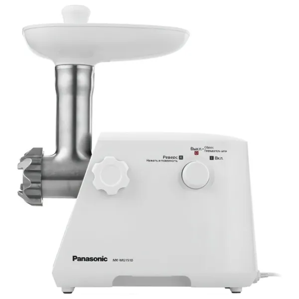 Mașină de tocat carne Panasonic MK-MG1510WTQ 1500 W/ 1.5 kg/ min/ White photo 3