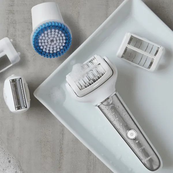 Epilator Panasonic ES-EL9A-S520 Uscată/Umedă / White Silver photo 9