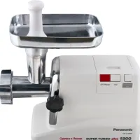 Mașină de tocat carne Panasonic MK-G1800PWTQ 1800 W/ 1.6 kg/ min/ White photo 4