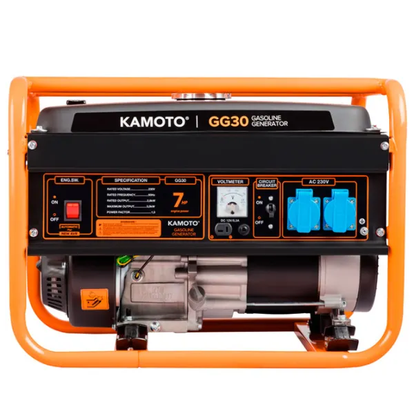 Генератор Kamoto GG30 220 В Бензин/ 2.8 кВт photo 3