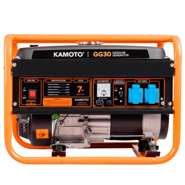 Генератор Kamoto GG30 220 В Бензин/ 2.8 кВт photo 3