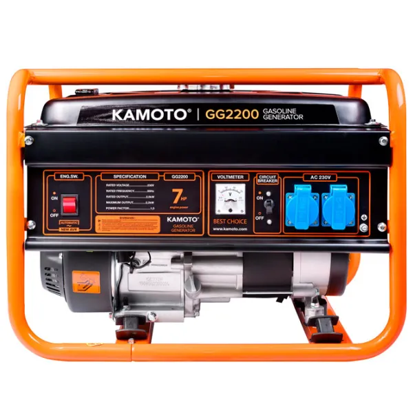 Generator de curent Kamoto GG 2200 220 V Benzină/ 2 kW photo 2