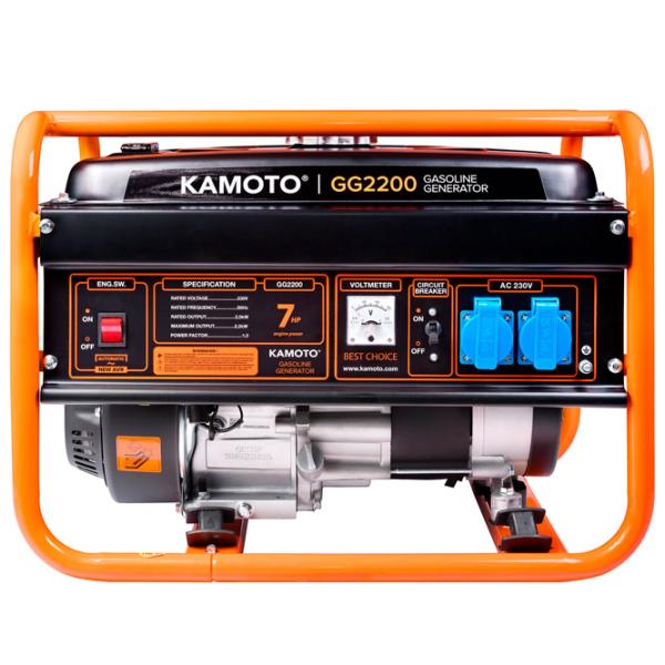 Generator de curent Kamoto GG 2200 220 V Benzină/ 2 kW photo 2