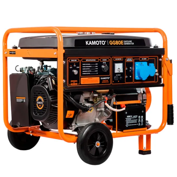 Generator de curent Kamoto GG80E 220 V Benzină/ 7.7 kW photo 2