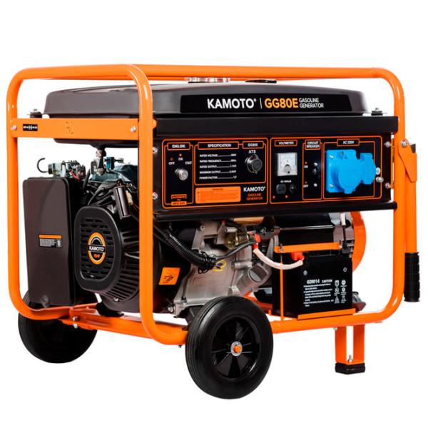 Generator de curent Kamoto GG80E 220 V Benzină/ 7.7 kW photo 2