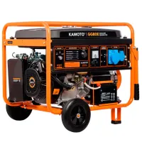 Генератор Kamoto GG80E 220 В Бензин / 7.7 кВт photo 2