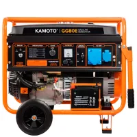 Генератор Kamoto GG80E 220 В Бензин / 7.7 кВт photo 4