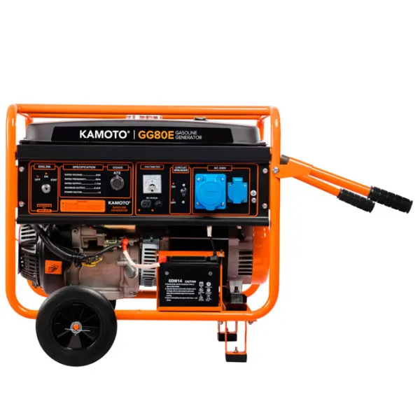 Generator de curent Kamoto GG80E 220 V Benzină/ 7.7 kW photo 6