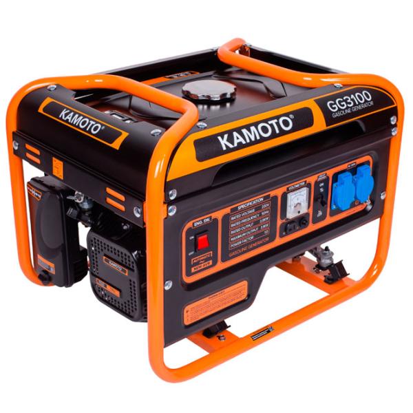 Generator de curent Kamoto GG 3100 230 V Benzină/ 2.8 kW photo 4 Generator de curent Kamoto GG 3100 230 V Benzină/ 2.8 kW photo 4