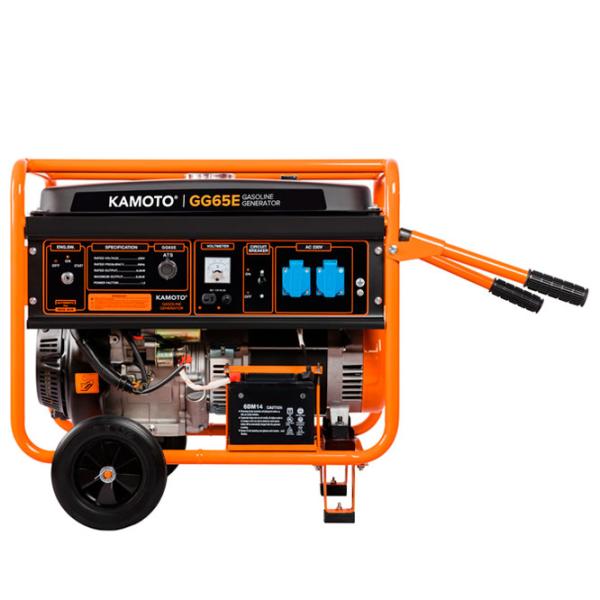 Генератор Kamoto GG65E 220 В Бензин/ 6 кВт photo 5