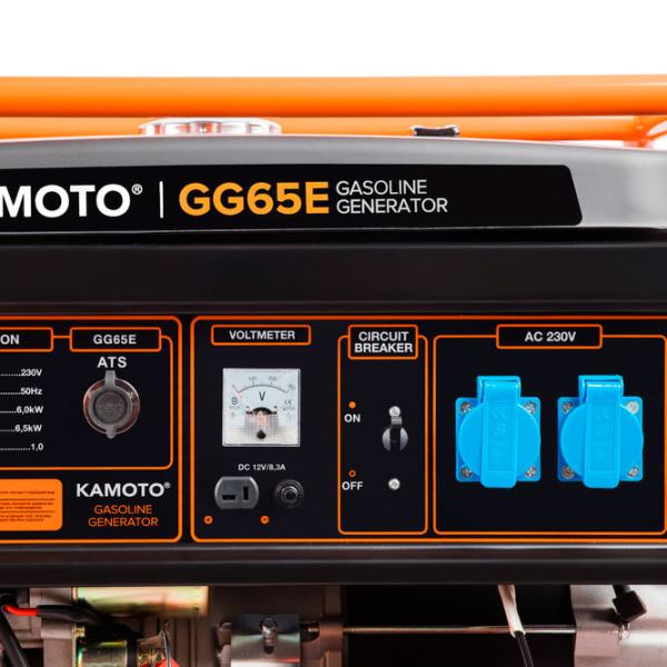 Генератор Kamoto GG65E 220 В Бензин/ 6 кВт photo 8
