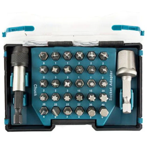 Набор битов Makita D-65084 Количество в наборе: 32 шт. photo 2