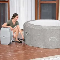 Piscină Bestway Zurich AirJet 60065BW 669 l/ Jacuzzi/ Beige photo 9