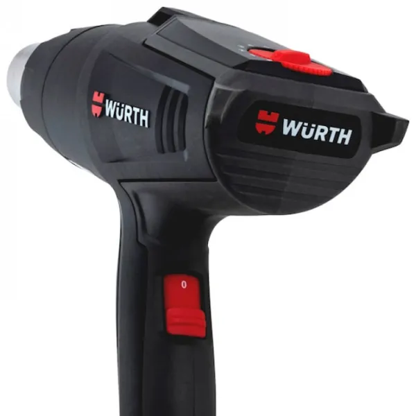 Строительный фен Wurth HLG 2000 Compact 2000 Вт/ Черный photo 2