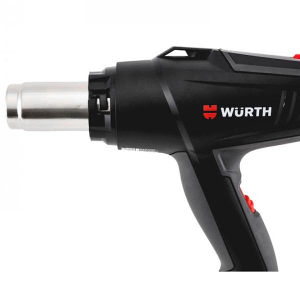 Строительный фен Wurth HLG 2000 Compact 2000 Вт/ Черный photo 4