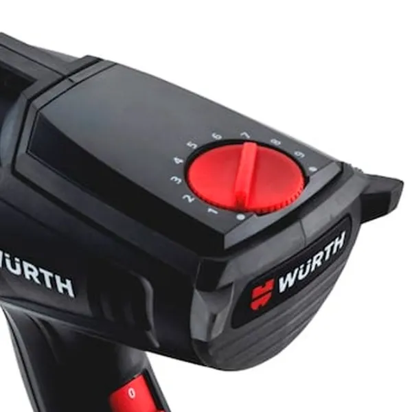 Строительный фен Wurth HLG 2000 Compact 2000 Вт/ Черный photo 5