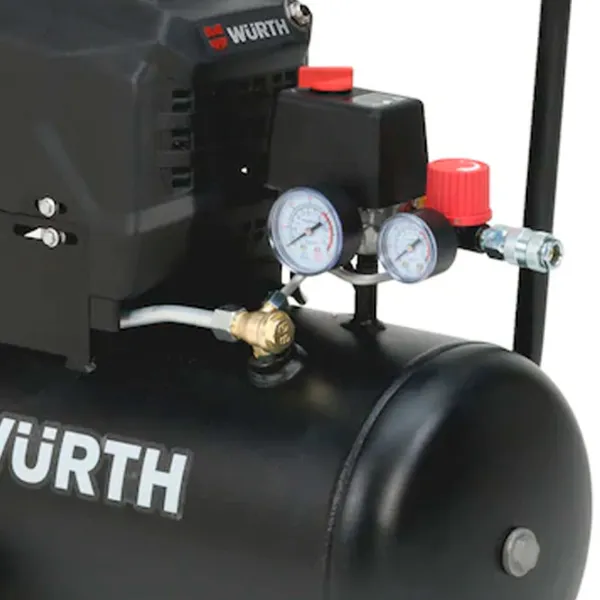 Compresor Wurth SOLID 24 L Electric/ Cu piston photo 4
